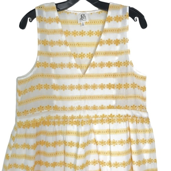 dRA Anthropologie Athena Eyelet Cotton Sundress SIZE MEDIUM - Picture 3 of 16